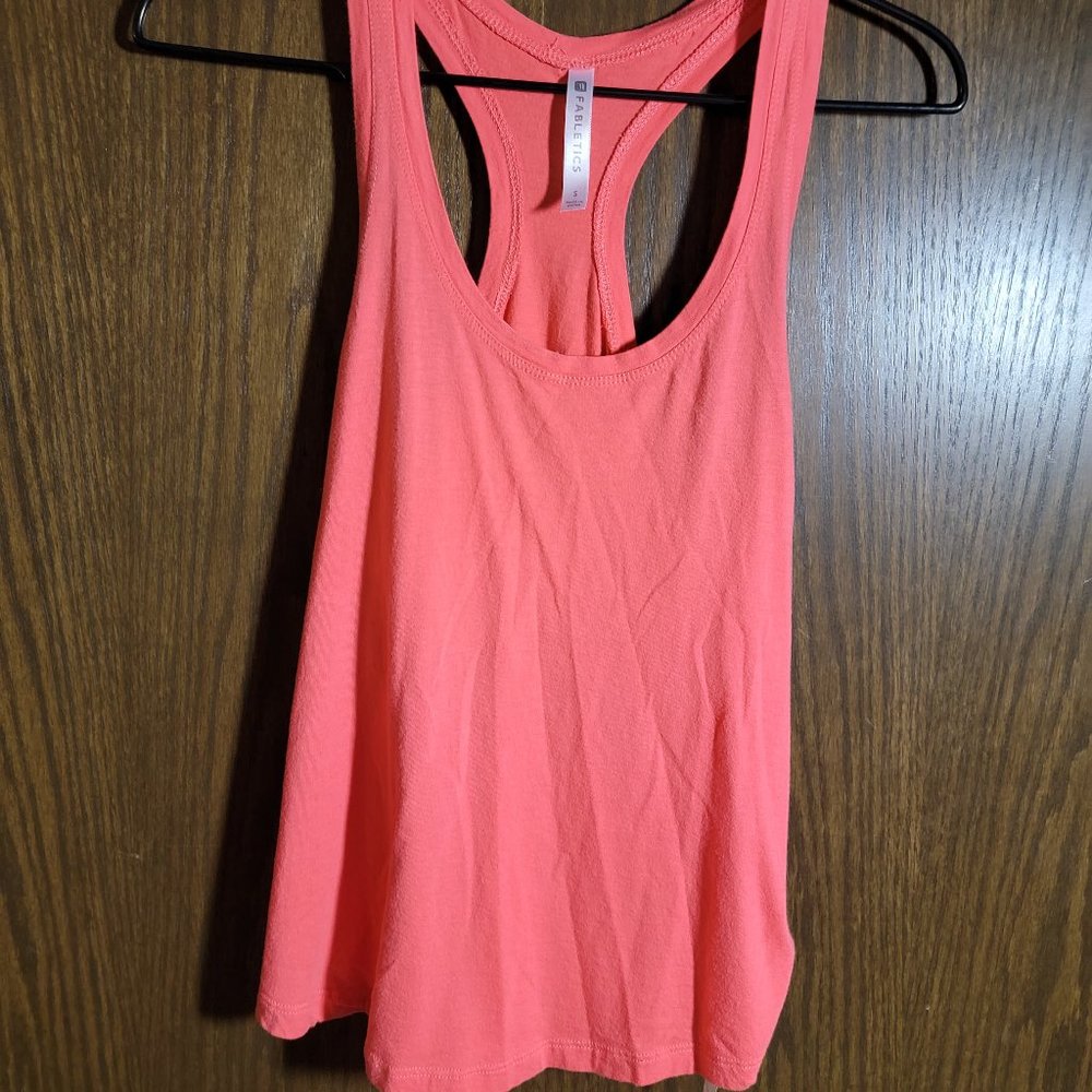 Fabletics Coral Racer Back Tank Top Size Small